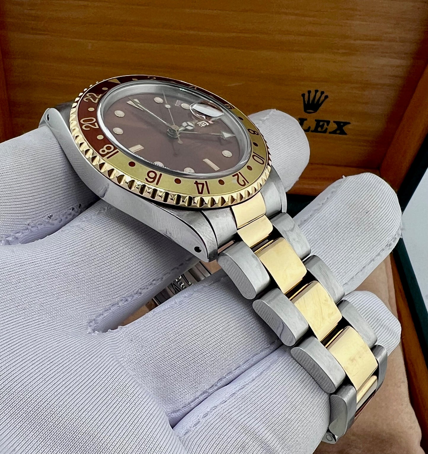 Rolex GMT-Master II 16713 Eye Of The Tiger Oyster Box&Paper 1990(Svizzera)