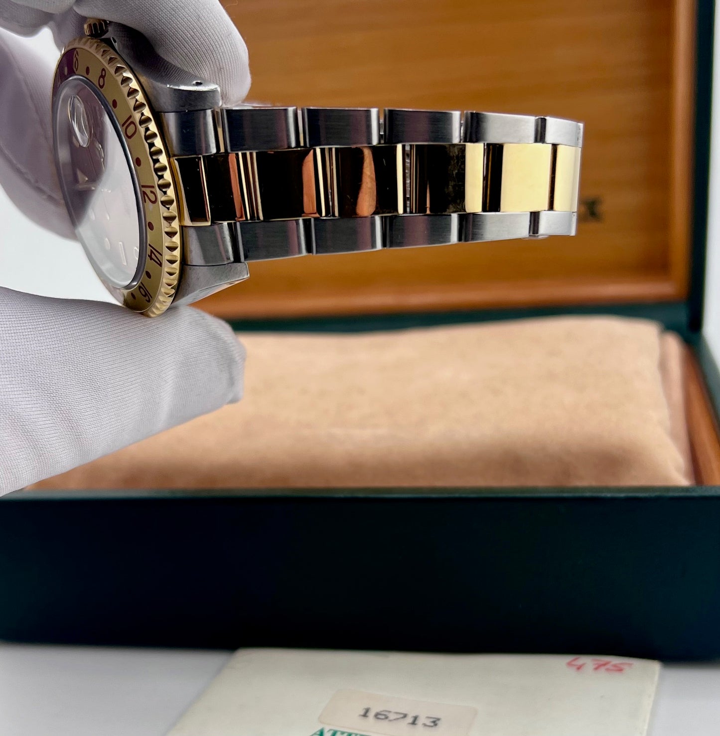 Rolex GMT-Master II 16713 Eye Of The Tiger Oyster Box&Paper 1990(Svizzera)