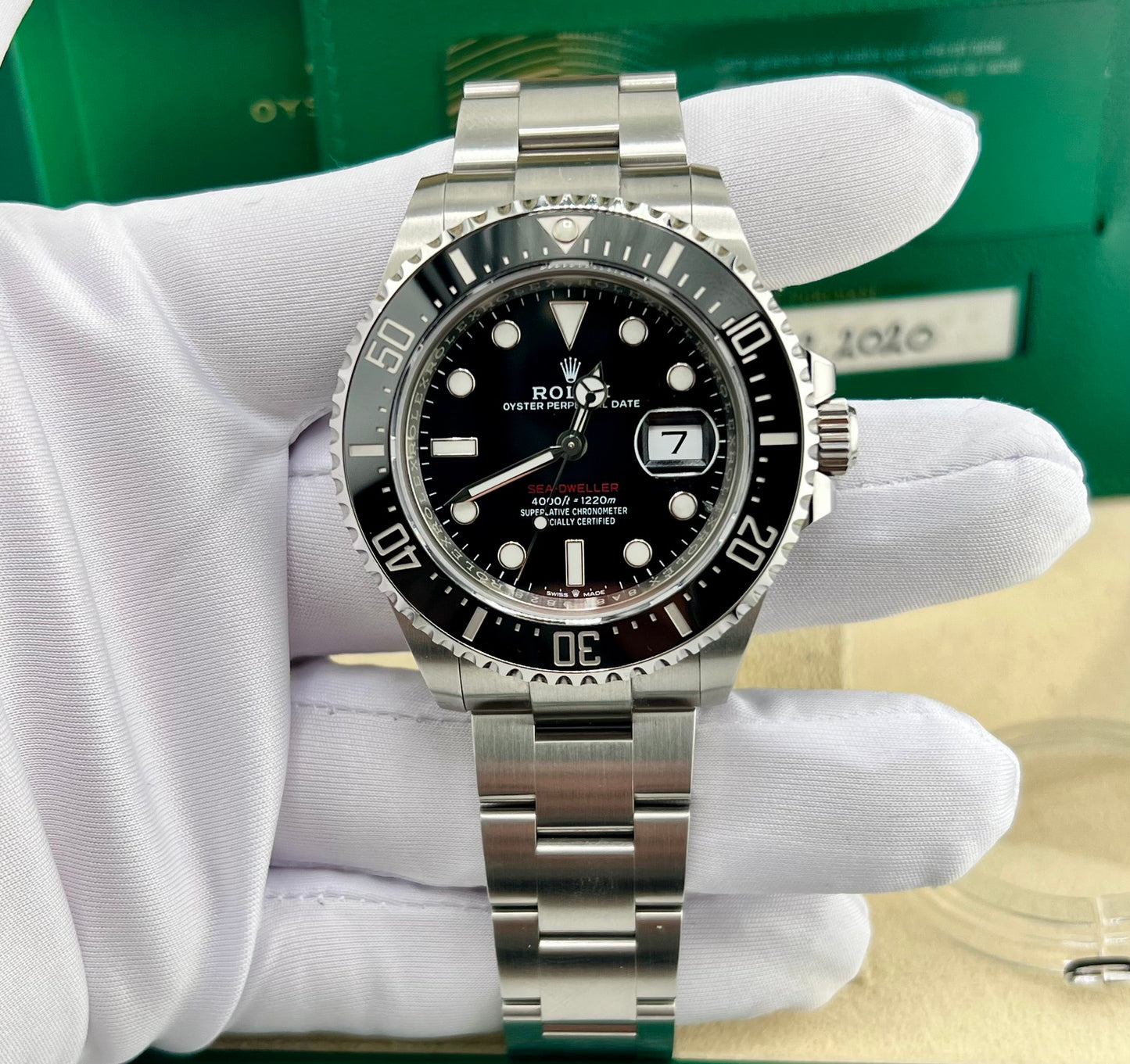 Rolex Sea-Dweller 126600 43mm Full Set 2020 New Card