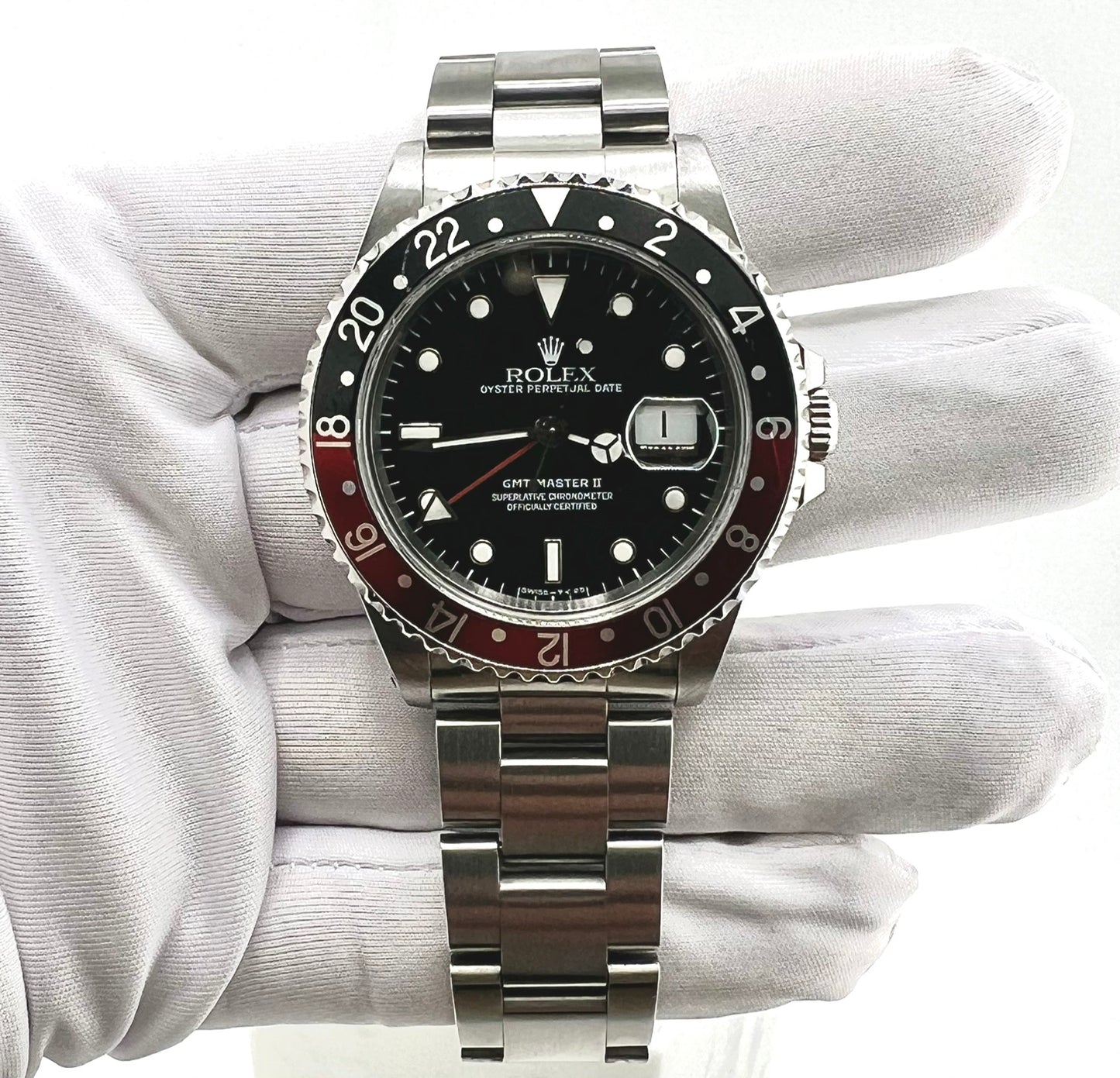 Rolex GMT-Master II 16710 ''Coke'' 1996 solo orologio only watch