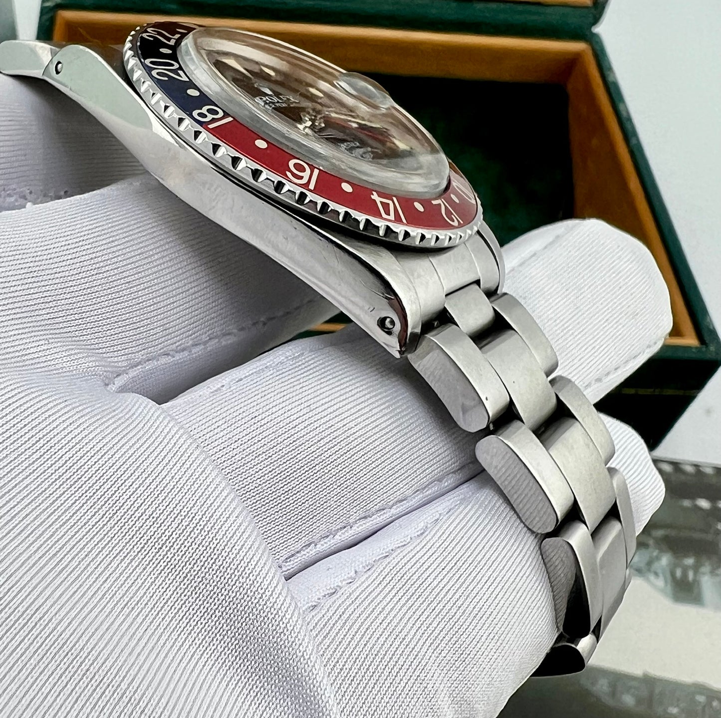 Rolex GMT-Master 16750 Pepsi Full Set 1987 ITA