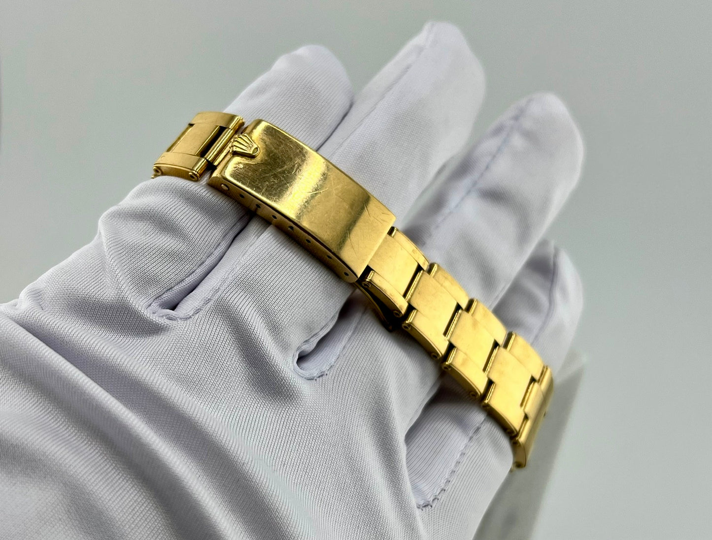 Rolex Oyster Perpetual 34mm 1503 Yellow Gold 18kt 1977 only watch solo orologio