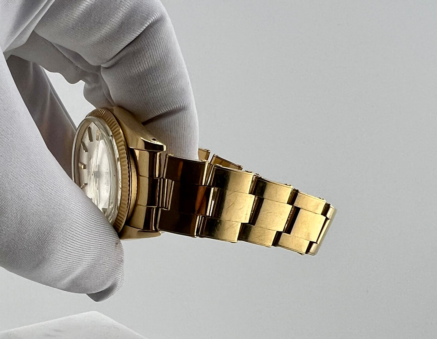 Rolex Oyster Perpetual 34mm 1503 Yellow Gold 18kt 1977 only watch solo orologio