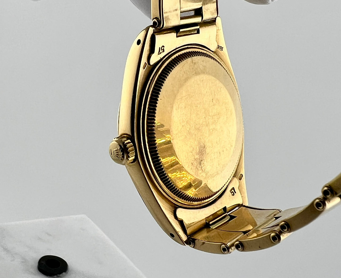 Rolex Oyster Perpetual 34mm 1503 Yellow Gold 18kt 1977 only watch solo orologio