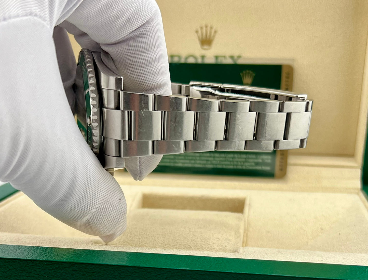 Rolex Submariner Date 116610LV ''Hulk'' 2012 Box&Paper (Arabia Saudita)