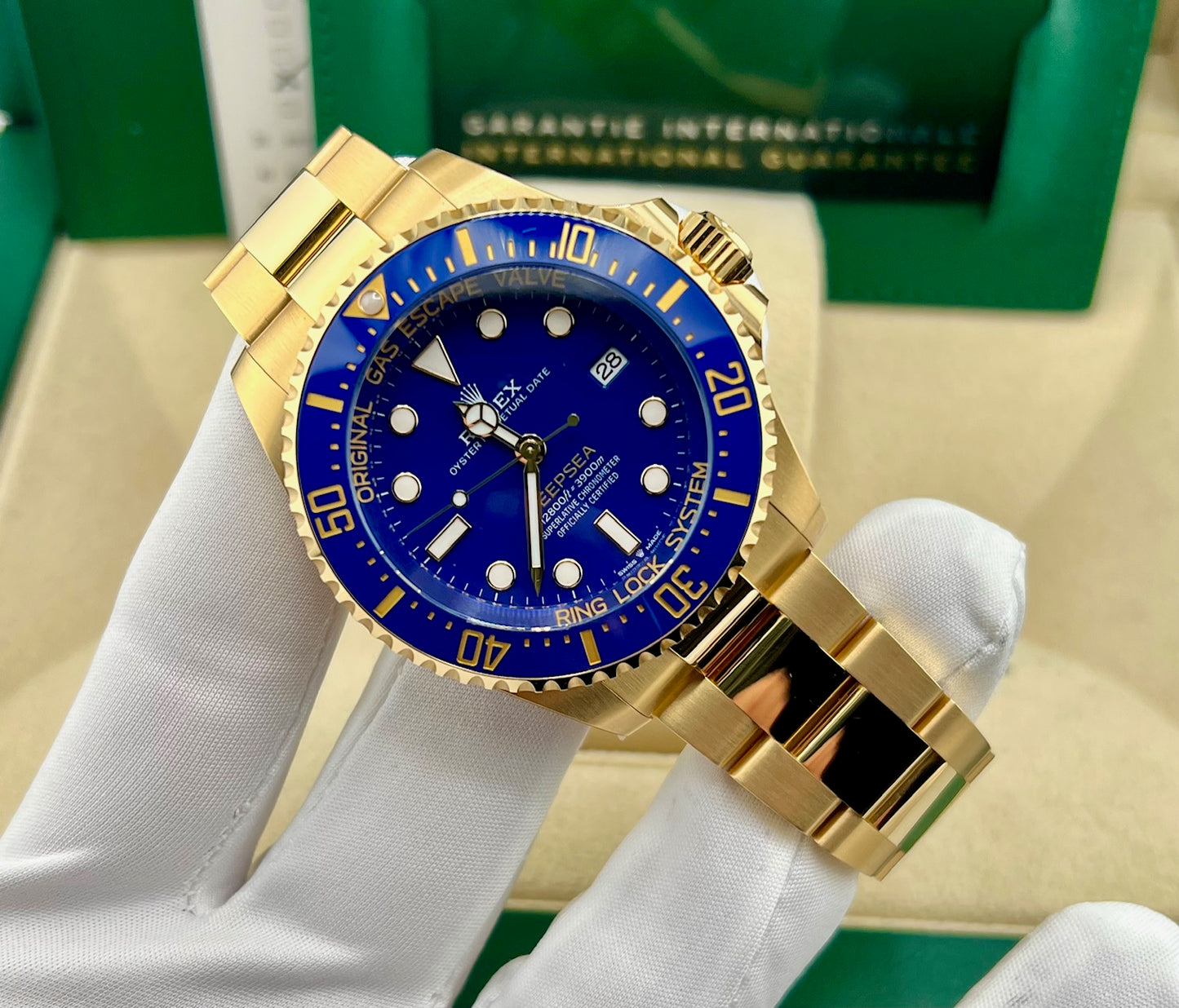 Rolex Deepsea 136668LB 44mm yellow gold 2025