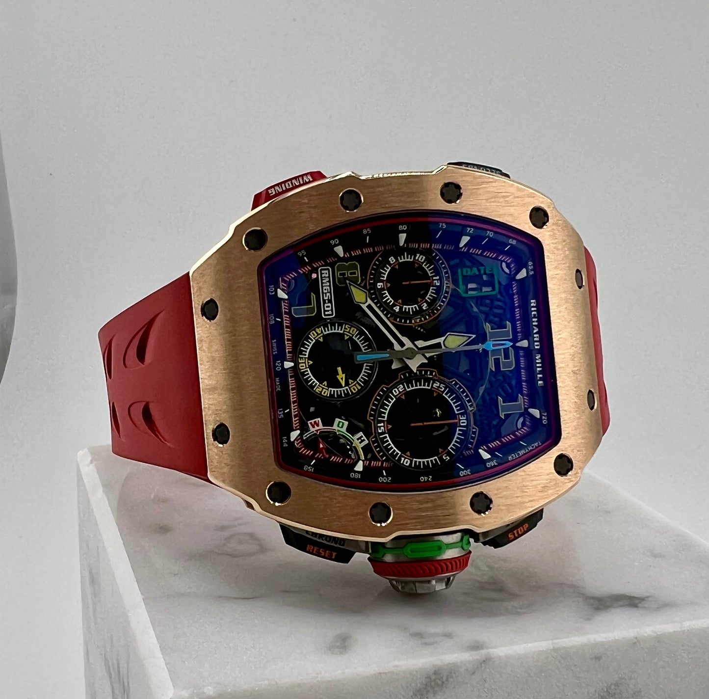 Richard Mille Chronograph RM65-01 2022 50mm Rose Gold