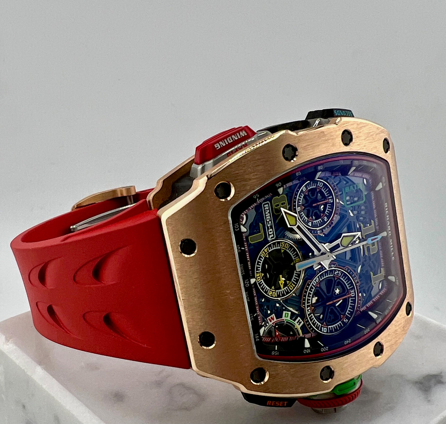 Richard Mille Chronograph RM65-01 2022 50mm Rose Gold