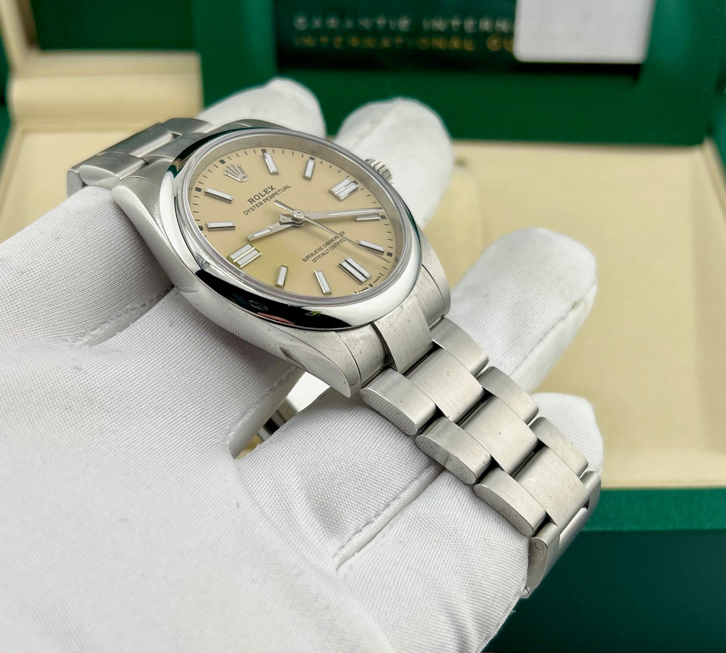 Rolex Oyster Perpetual Cream Dial 2025 134300 41mm