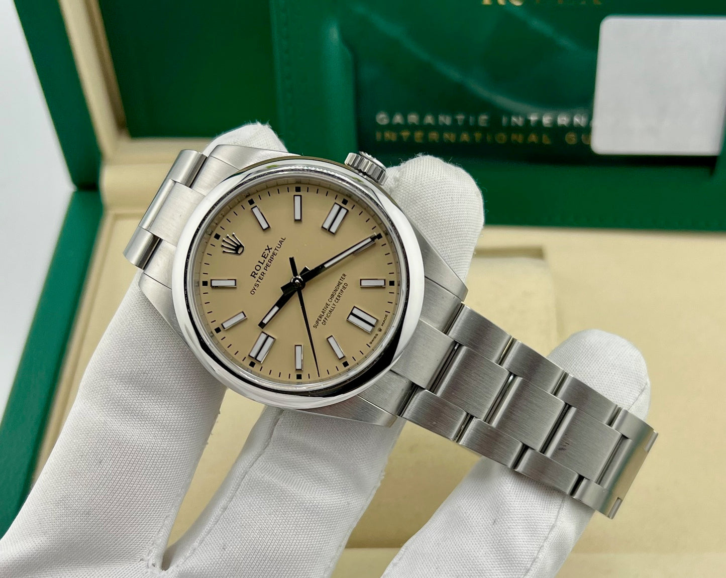 Rolex Oyster Perpetual Cream Dial 2025 134300 41mm