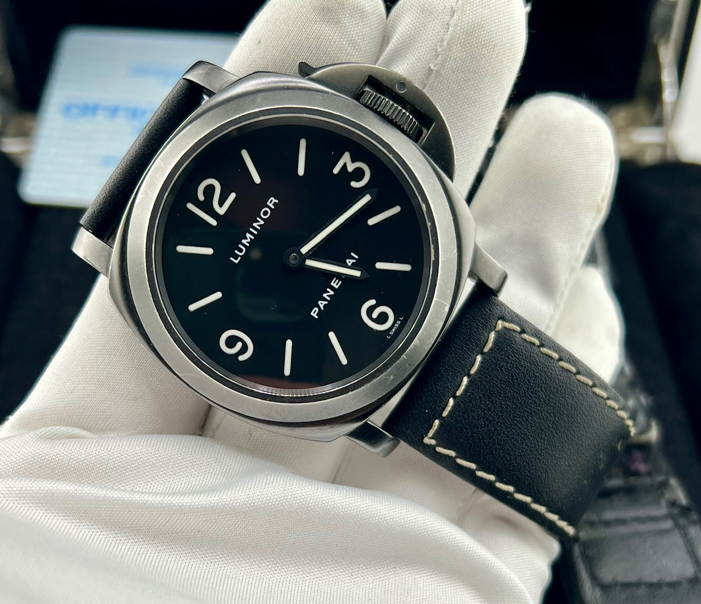 Panerai Luminor Rare PAM00009 ''L Swiss L'' 1999 44 mm full set 250pcs limited edition