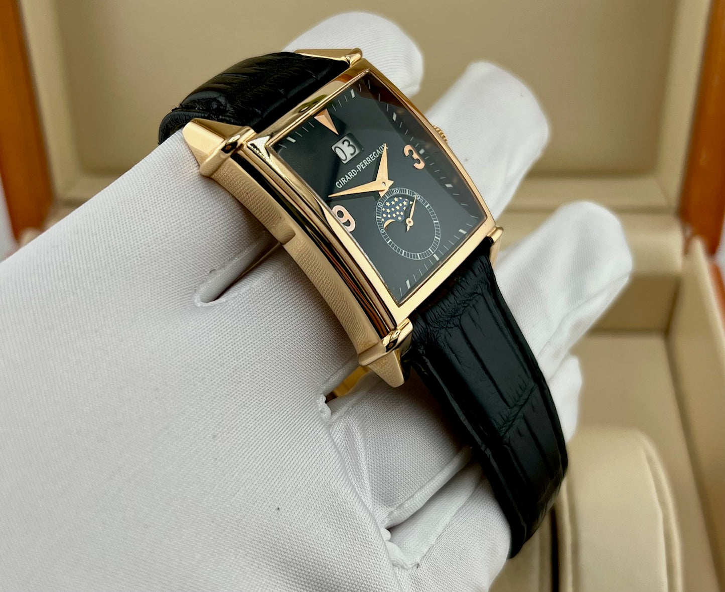 Girard Perregaux Vintage 1945 2580 Rose Gold Only Watch